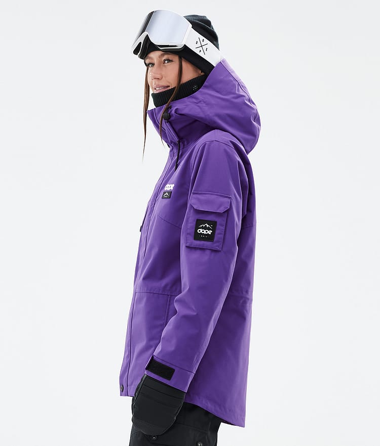 Dope Adept W Veste de Ski Femme Vivid Purple, Image 5 sur 9