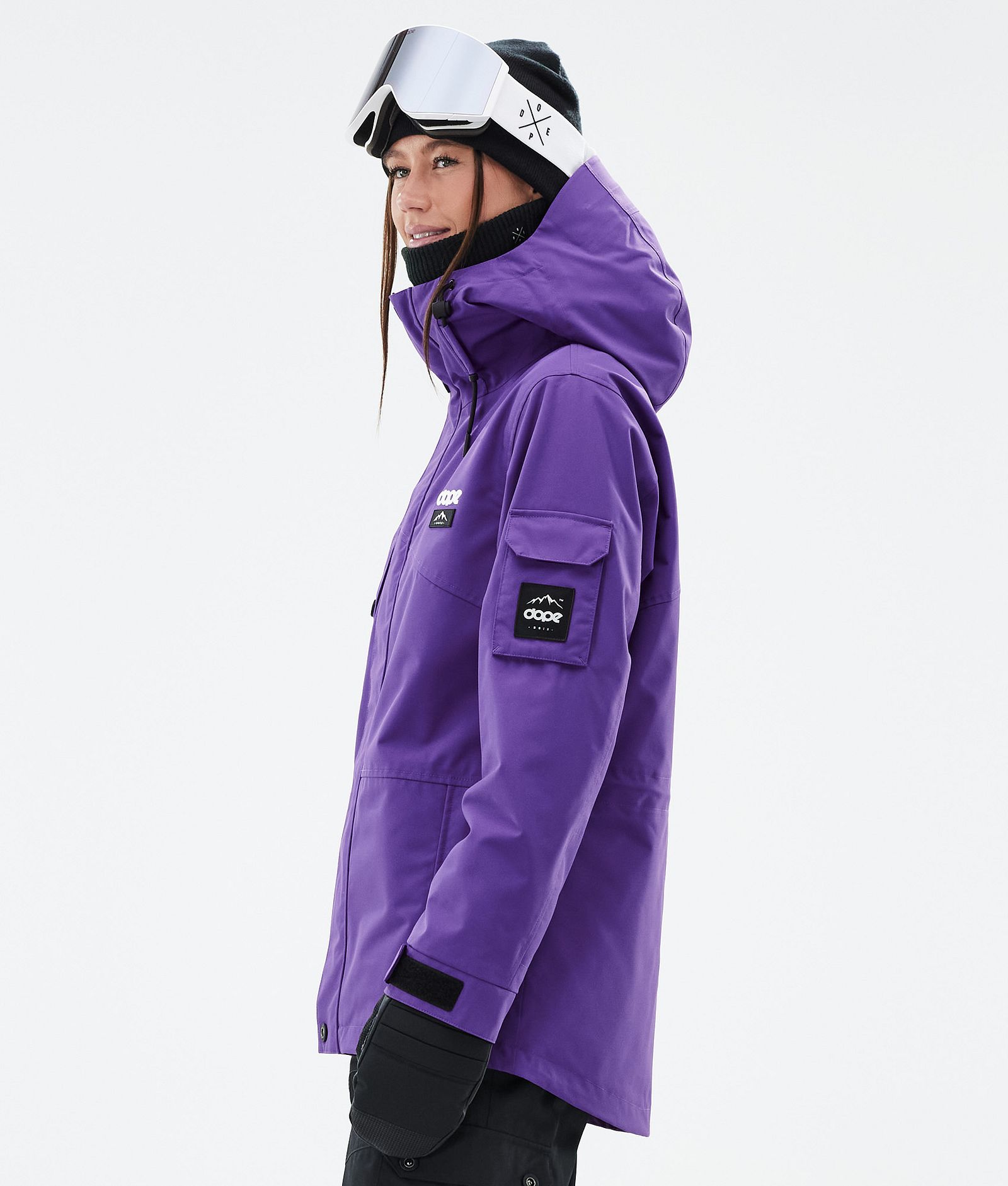 Dope Adept W Skijacke Damen Vivid Purple, Bild 5 von 9