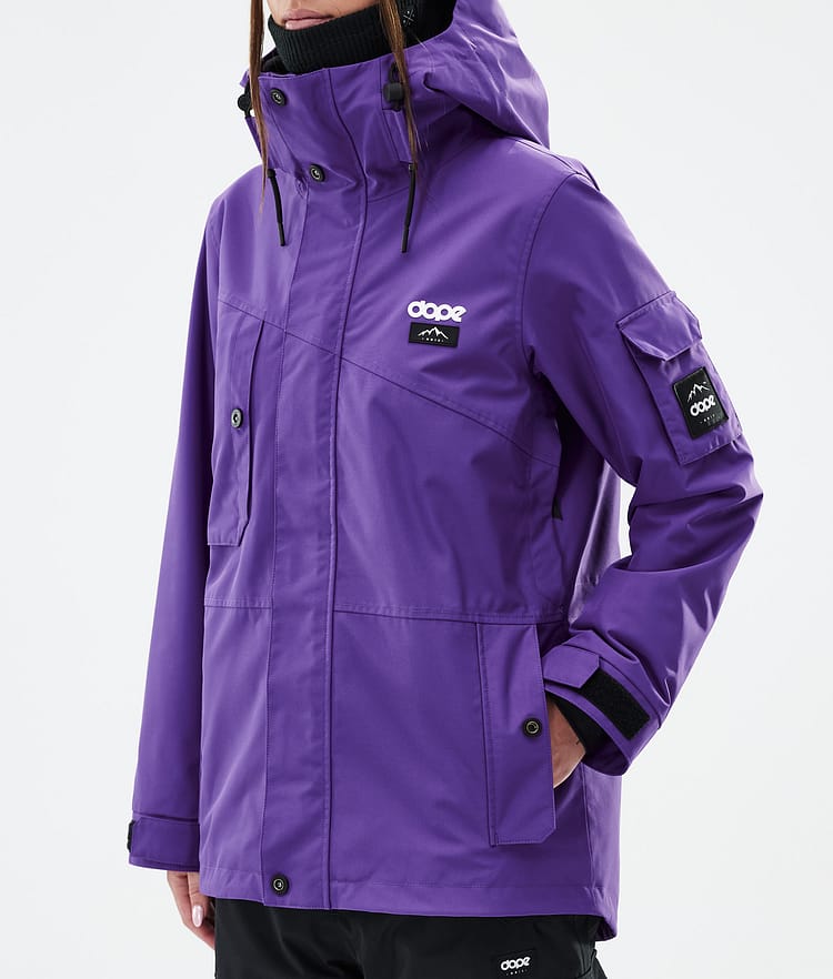 Dope Adept W Ski Jacket Women Vivid Purple, Image 7 of 9