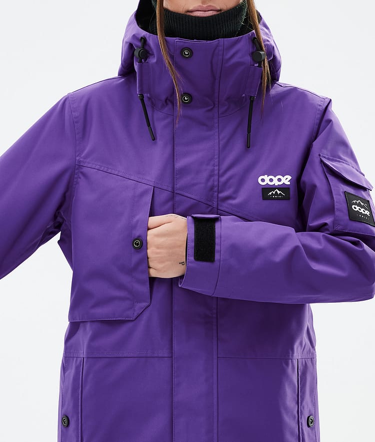 Dope Adept W Kurtka Snowboardowa Kobiety Vivid Purple, Zdjęcie 8 z 9