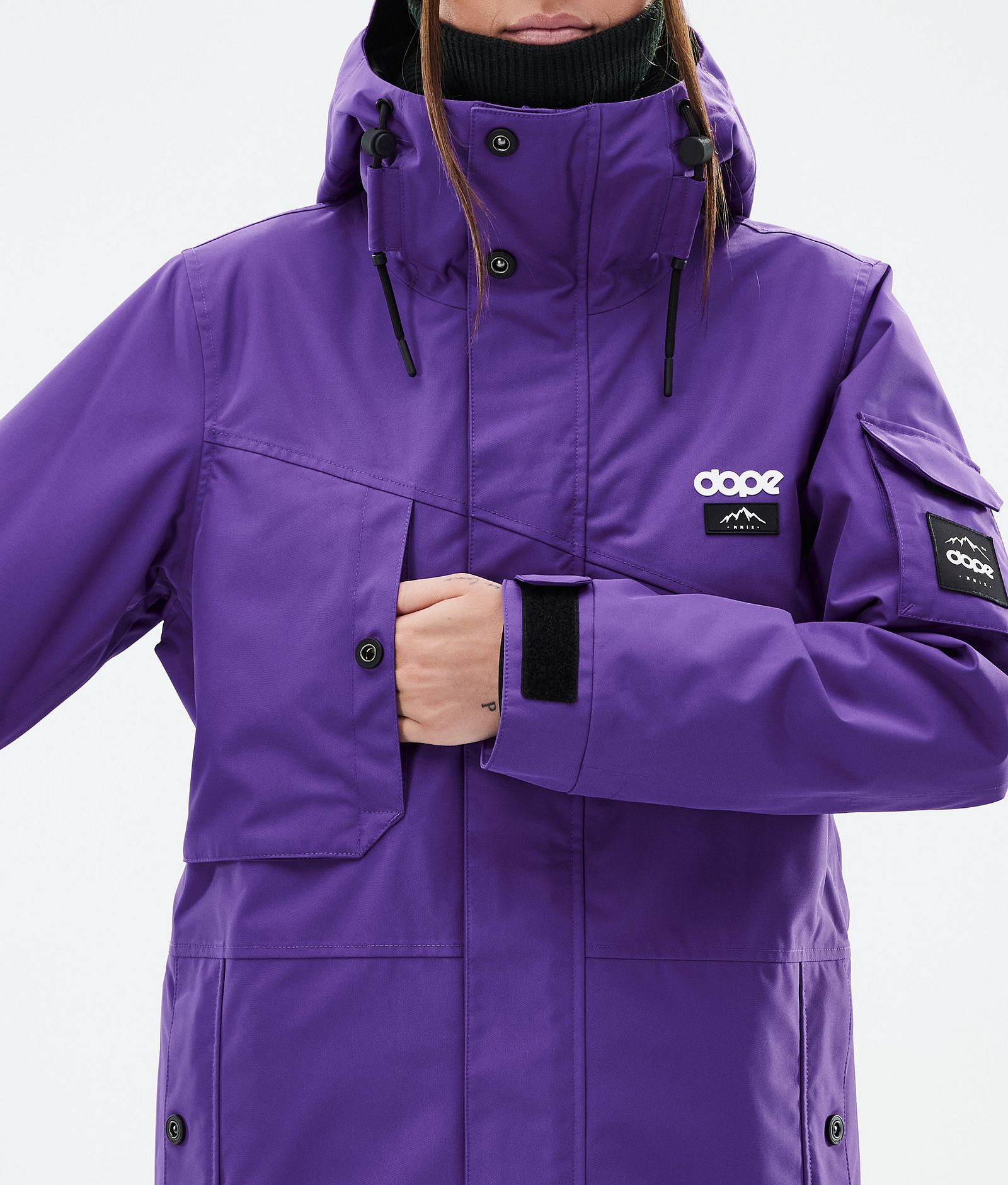 Dope Adept W Ski Jacket Women Vivid Purple, Image 8 of 9