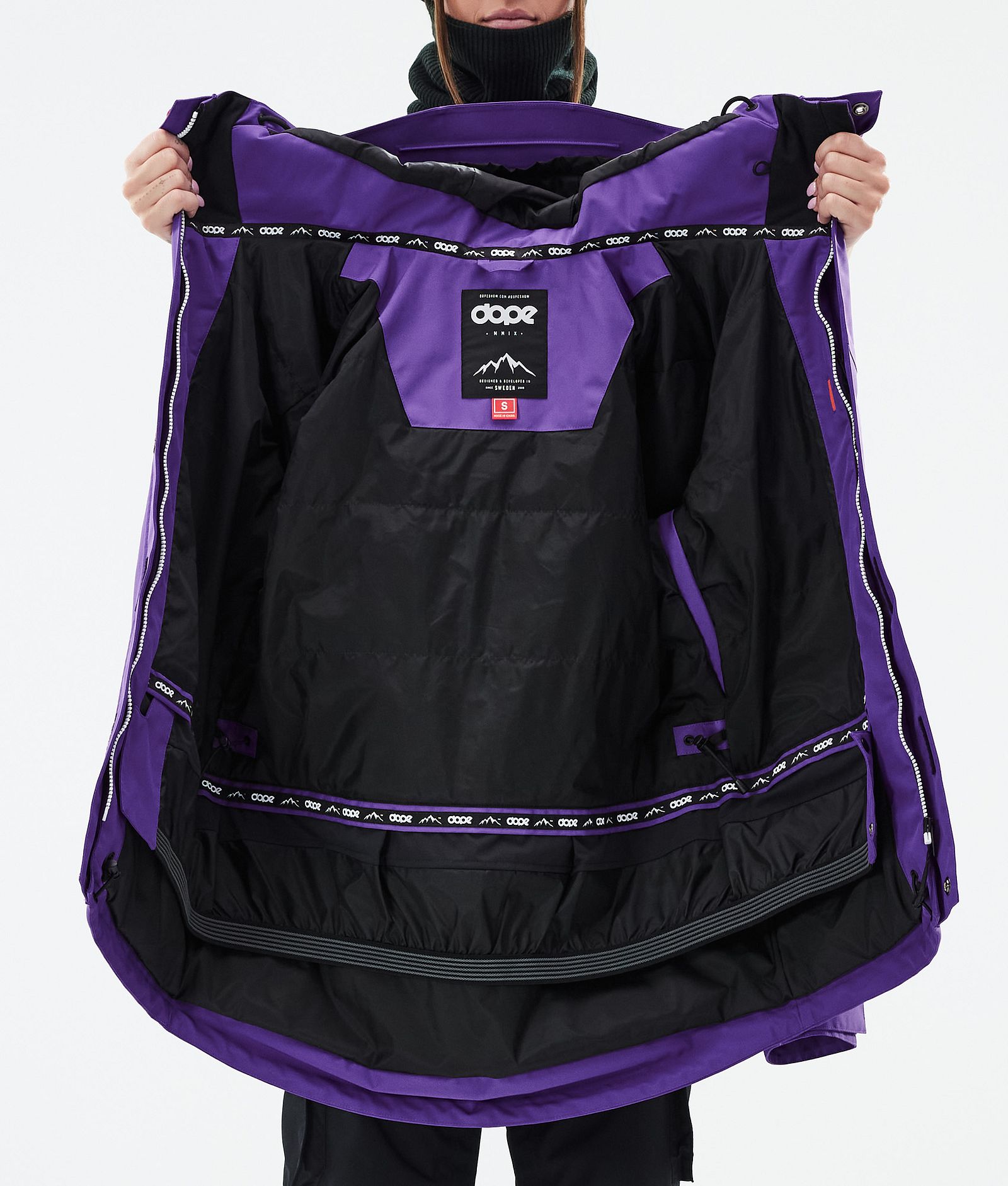 Dope Adept W Veste Snowboard Femme Vivid Purple, Image 9 sur 9