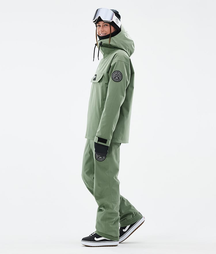 Dope Blizzard W Snowboardjacke Damen Moss Green, Bild 3 von 8