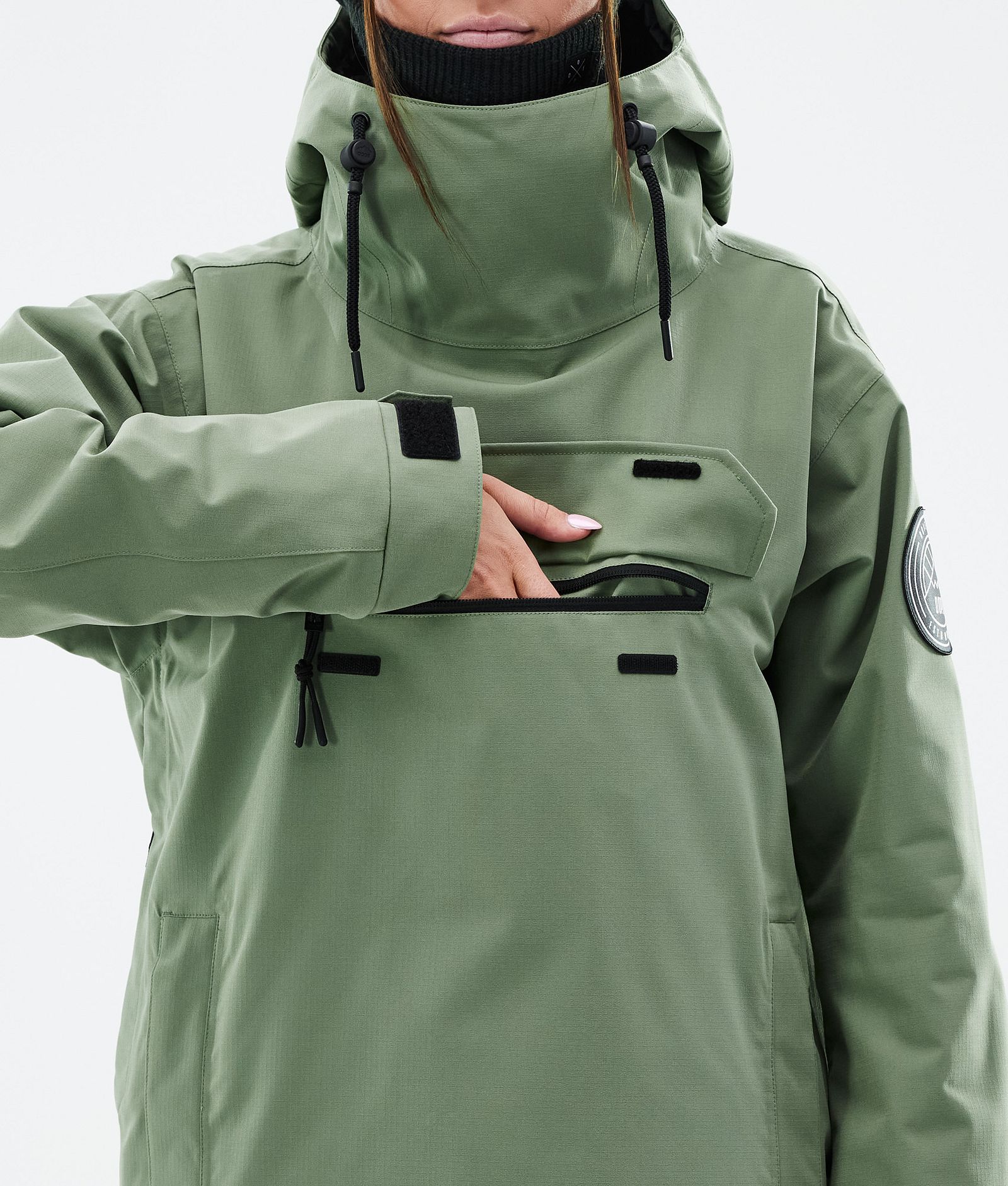 Dope Blizzard W Ski Jacket Women Moss Green, Image 8 of 8