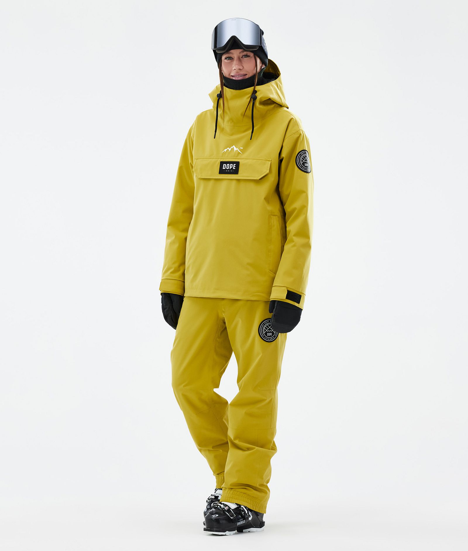 Dope Blizzard W Veste de Ski Femme Yellow, Image 2 sur 8