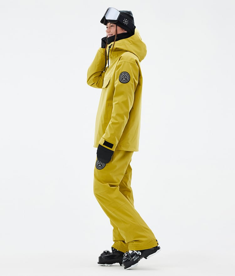 Dope Blizzard W Veste de Ski Femme Yellow, Image 3 sur 8