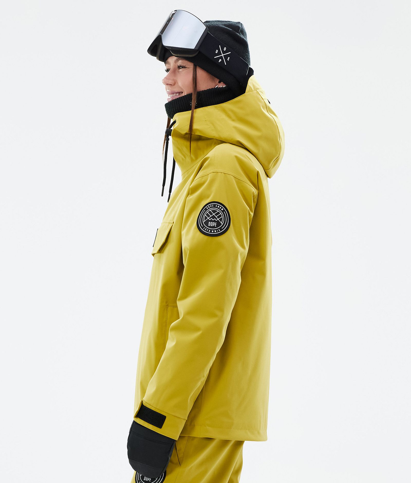 Dope Blizzard W Snowboard Jacket Women Yellow, Image 5 of 8