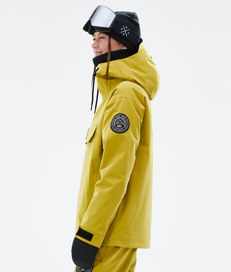 Dope Blizzard W Ski Jacket Women Yellow, Image 5 of 8