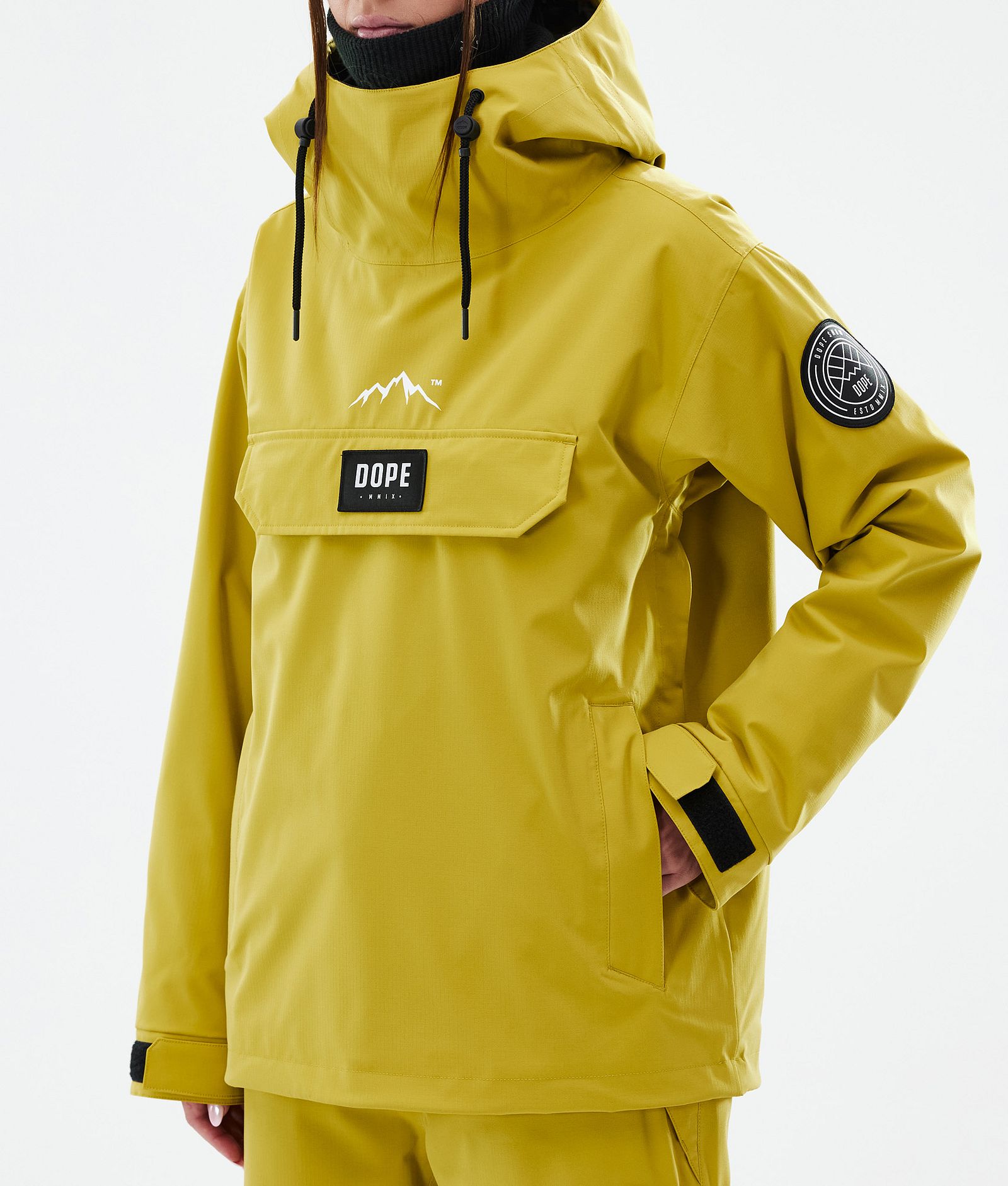 Dope Blizzard W Ski Jacket Women Yellow, Image 7 of 8