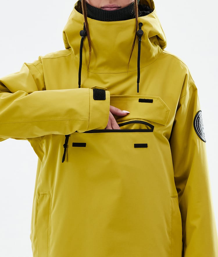 Dope Blizzard W Veste de Ski Femme Yellow, Image 8 sur 8