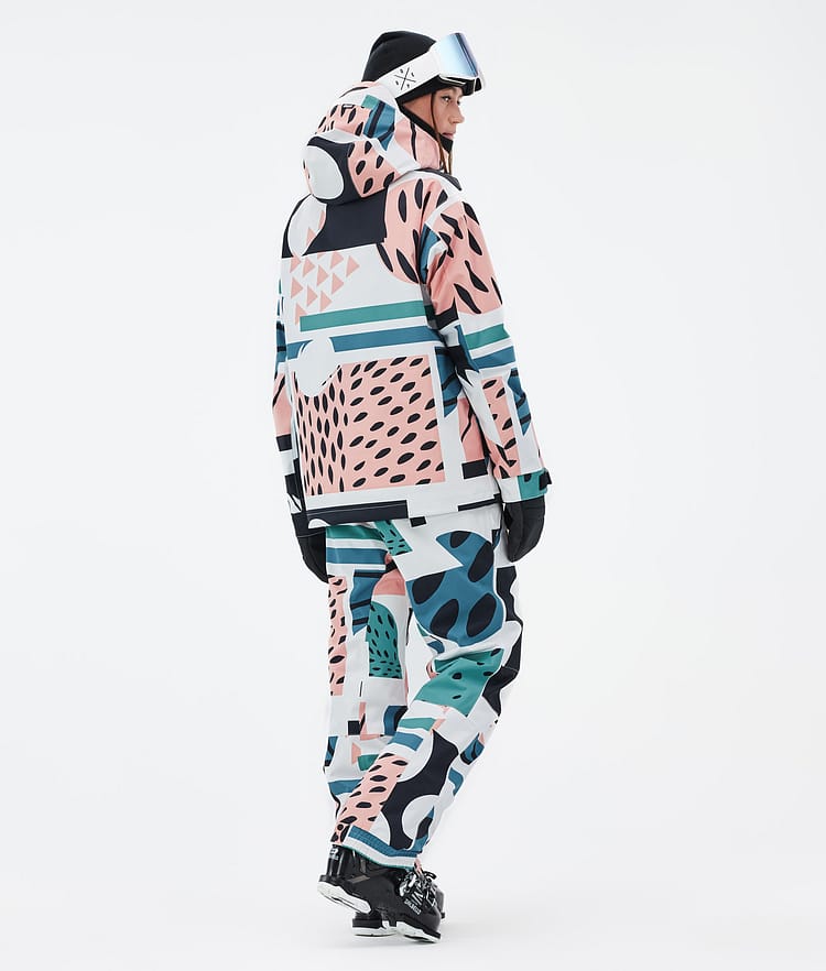 Dope Blizzard W Veste de Ski Femme Melon, Image 4 sur 8