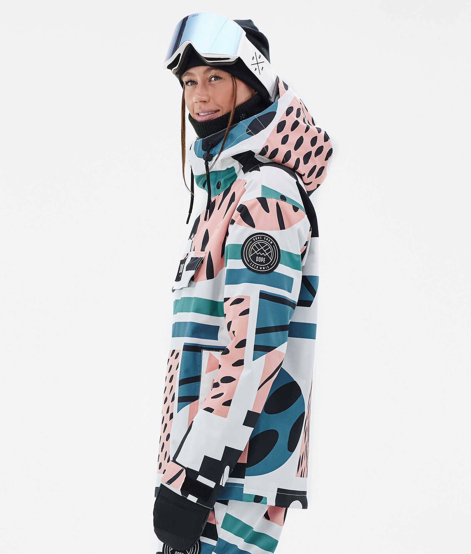 Dope Blizzard W Ski Jacket Women Melon, Image 5 of 8