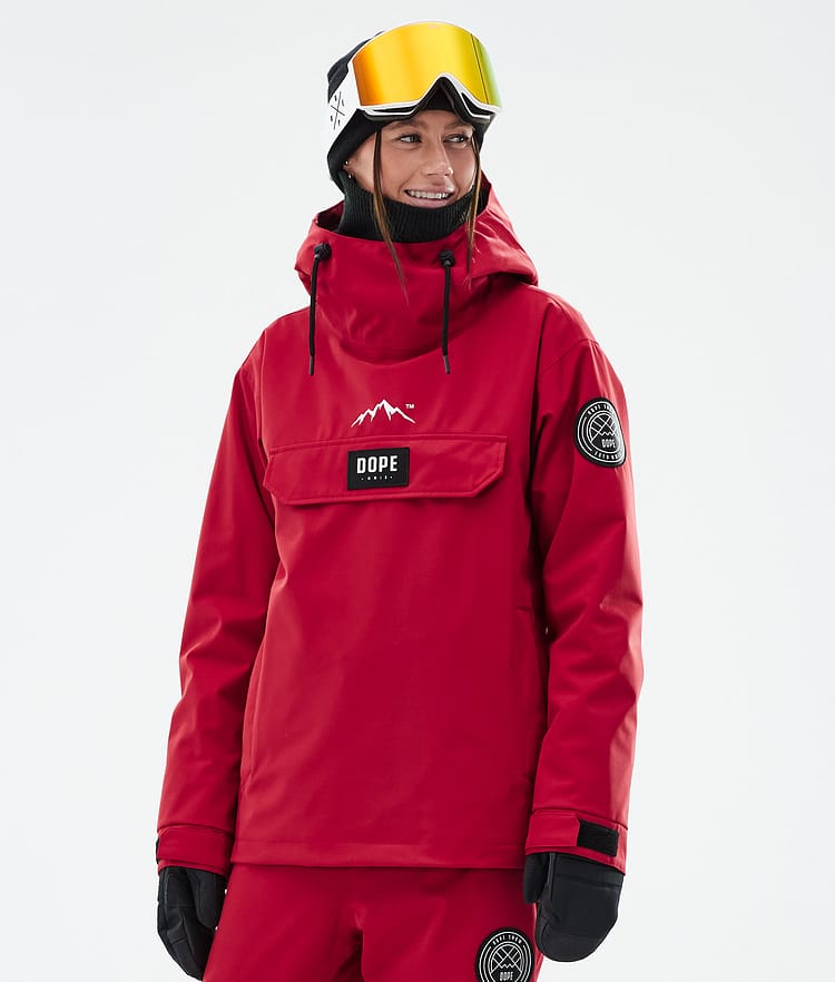 Dope Blizzard W Veste de Ski Femme Deep Red, Image 1 sur 8