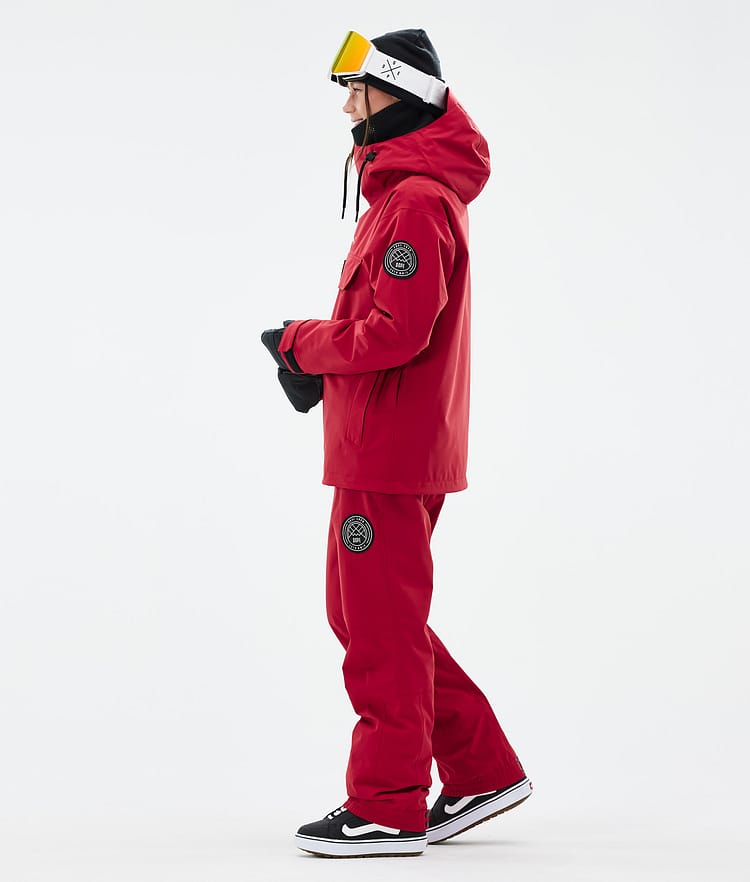 Dope Blizzard W Veste Snowboard Femme Deep Red, Image 3 sur 8