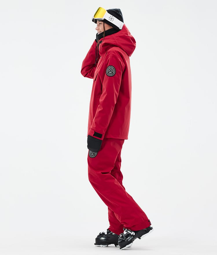 Dope Blizzard W Veste de Ski Femme Deep Red, Image 3 sur 8