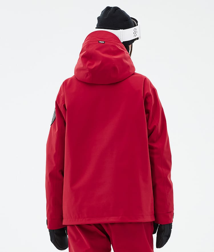 Dope Blizzard W Veste de Ski Femme Deep Red, Image 6 sur 8