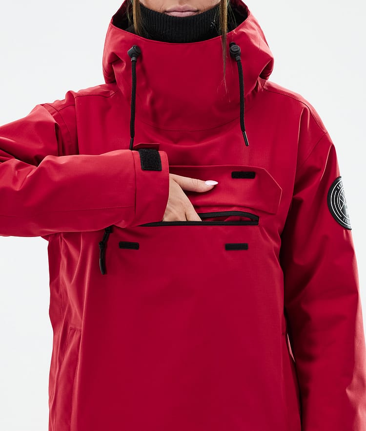 Dope Blizzard W Snowboard Jacket Women Deep Red, Image 8 of 8