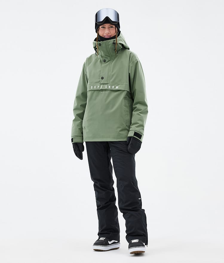 Dope Legacy W Kurtka Snowboardowa Kobiety Moss Green, Zdjęcie 2 z 8