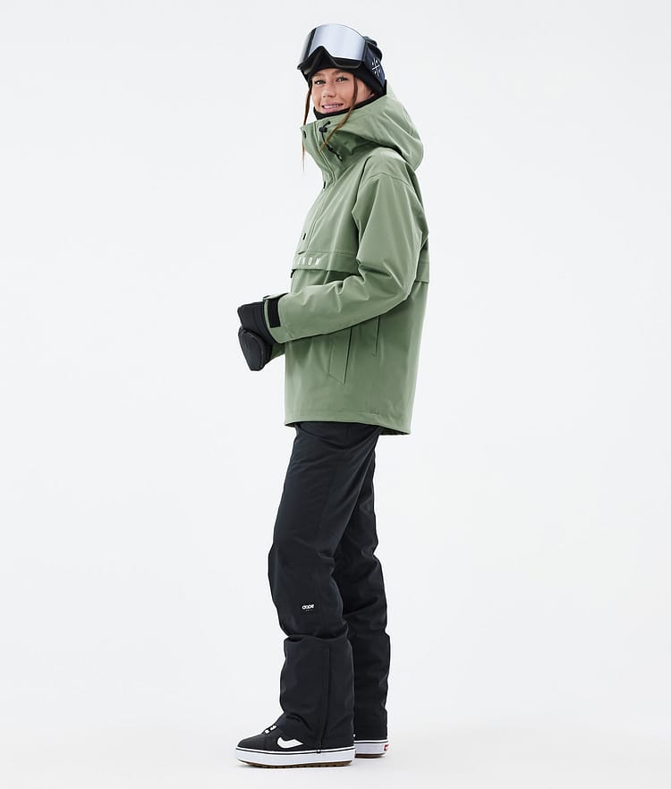 Dope Legacy W Veste Snowboard Femme Moss Green, Image 3 sur 8