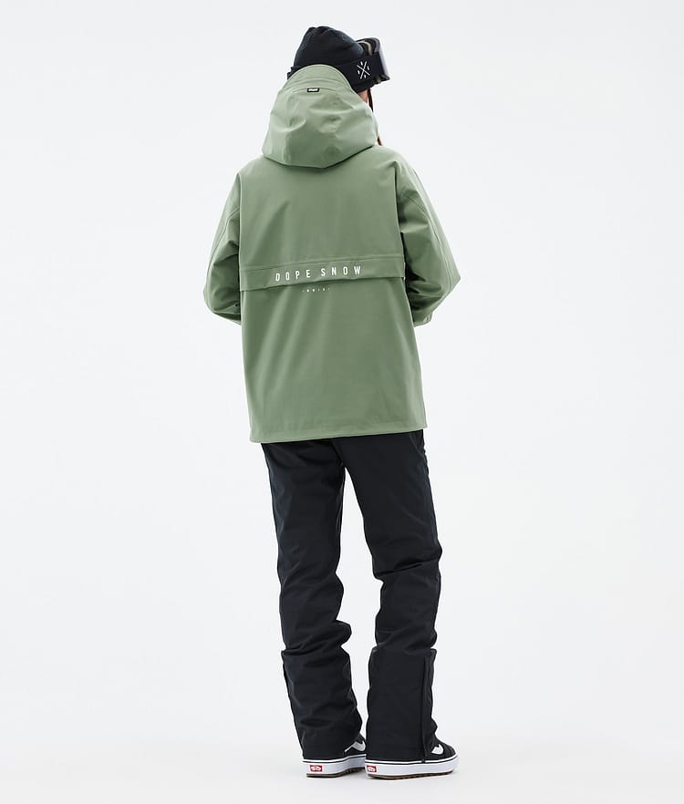 Dope Legacy W Veste Snowboard Femme Moss Green, Image 4 sur 8