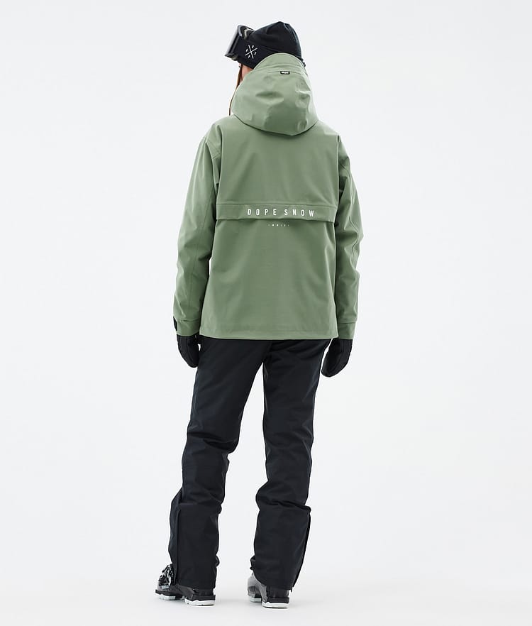 Dope Legacy W Ski Jacket Women Moss Green, Image 4 of 8