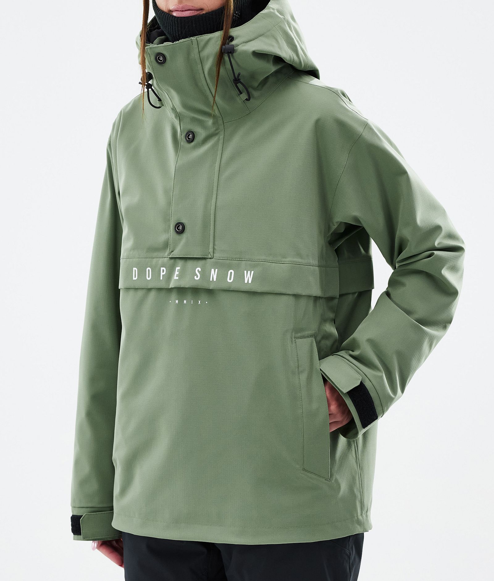 Dope Legacy W Snowboard Jacket Women Moss Green, Image 7 of 8