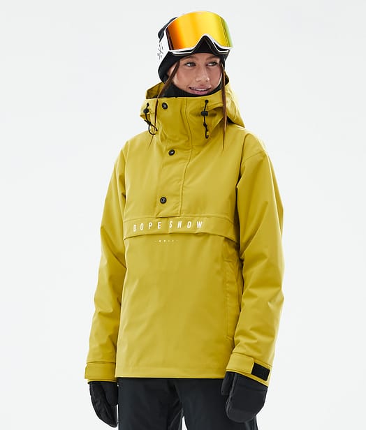 Dope Legacy W Veste de Ski Femme Yellow