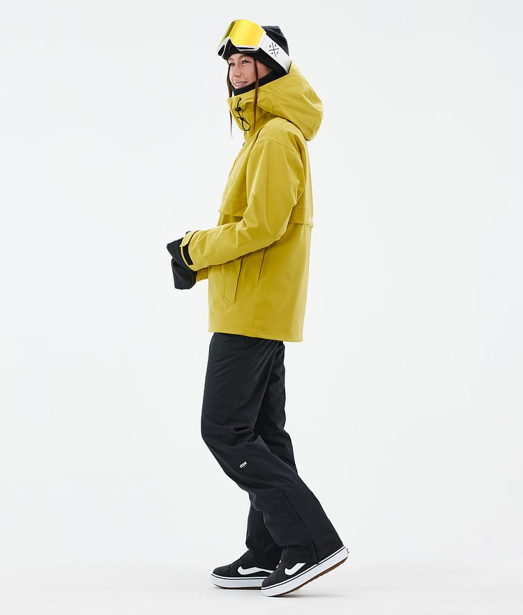 Dope Legacy W Veste Snowboard Femme Yellow, Image 3 sur 8