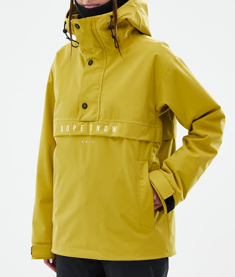 Dope Legacy W Snowboard Jacket Women Yellow, Image 7 of 8