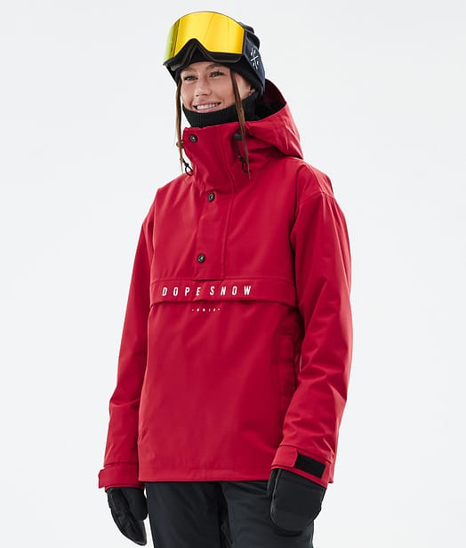 Dope Legacy W Veste de Ski Femme Deep Red