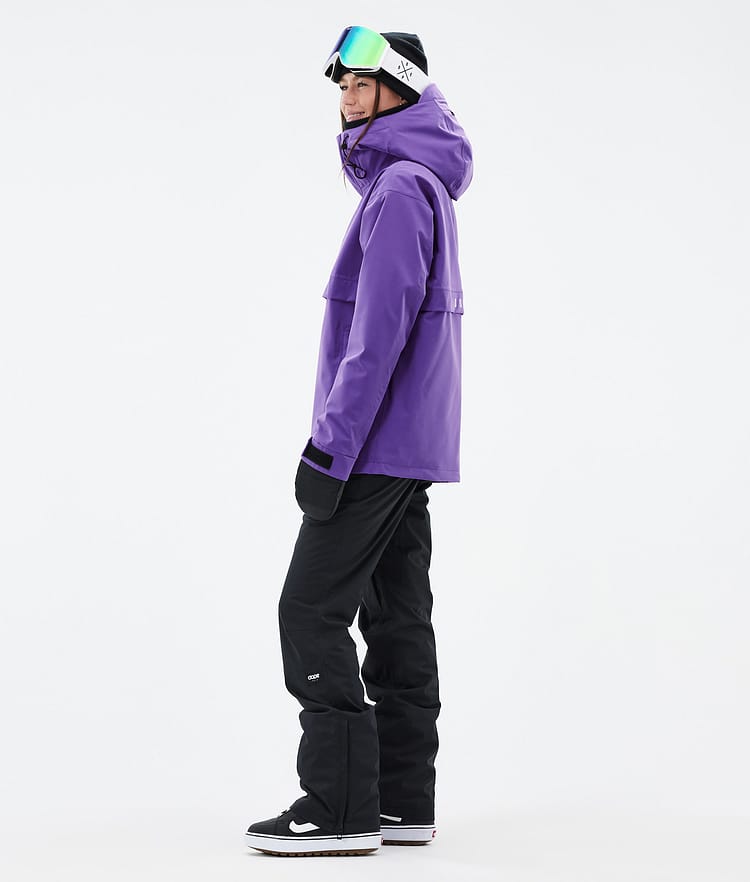 Dope Legacy W Snowboardjakke Dame Vivid Purple, Billede 3 af 8