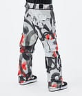 Dope Iconic Pantalon de Snowboard Homme Spray Black Red, Image 4 sur 7