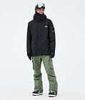 Dope Iconic Pantaloni Snowboard Uomo Moss Green, Immagine 2 di 7