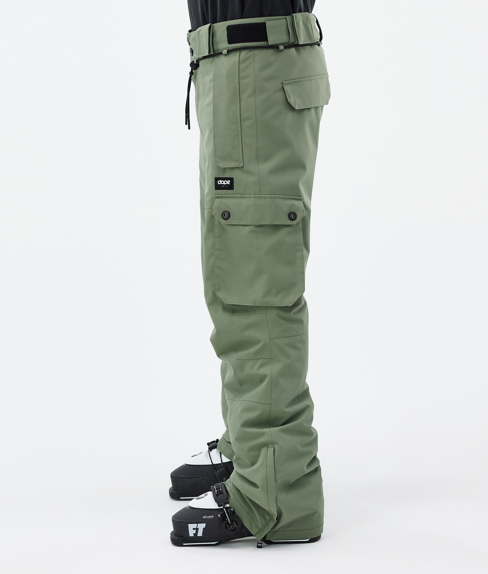 Dope Iconic Ski Pants Men Moss Green, Image 3 of 7