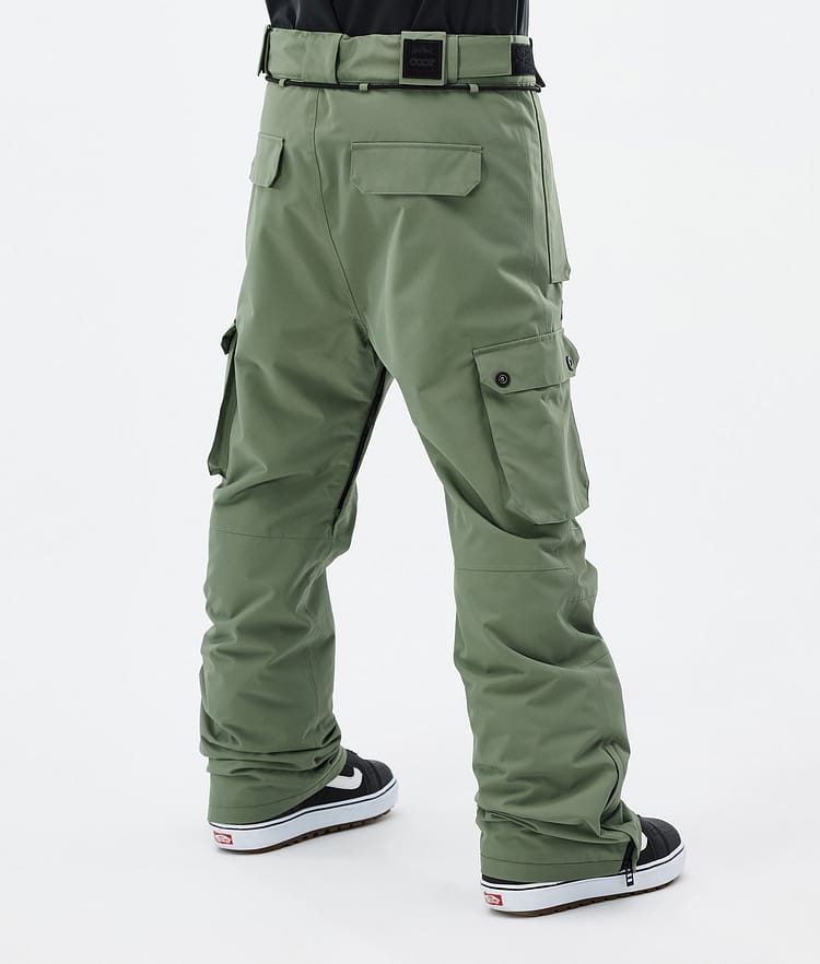 Dope Iconic Pantaloni Snowboard Uomo Moss Green, Immagine 4 di 7