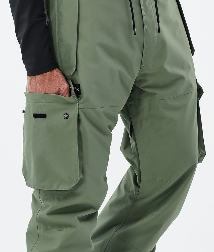 Dope Iconic Pantalon de Snowboard Homme Moss Green, Image 6 sur 7