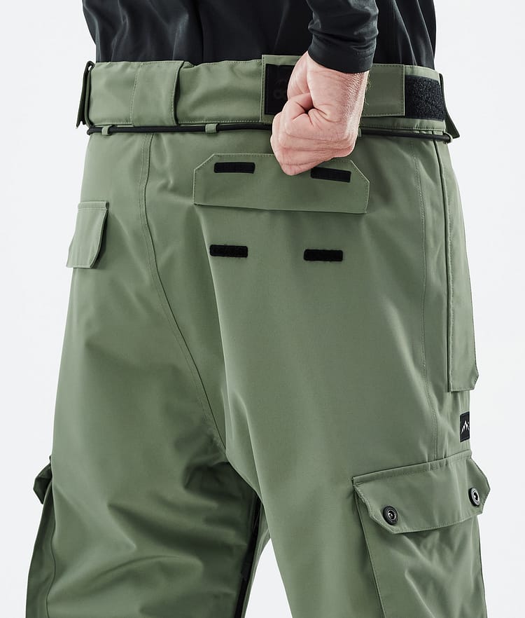 Dope Iconic Pantaloni Snowboard Uomo Moss Green, Immagine 7 di 7