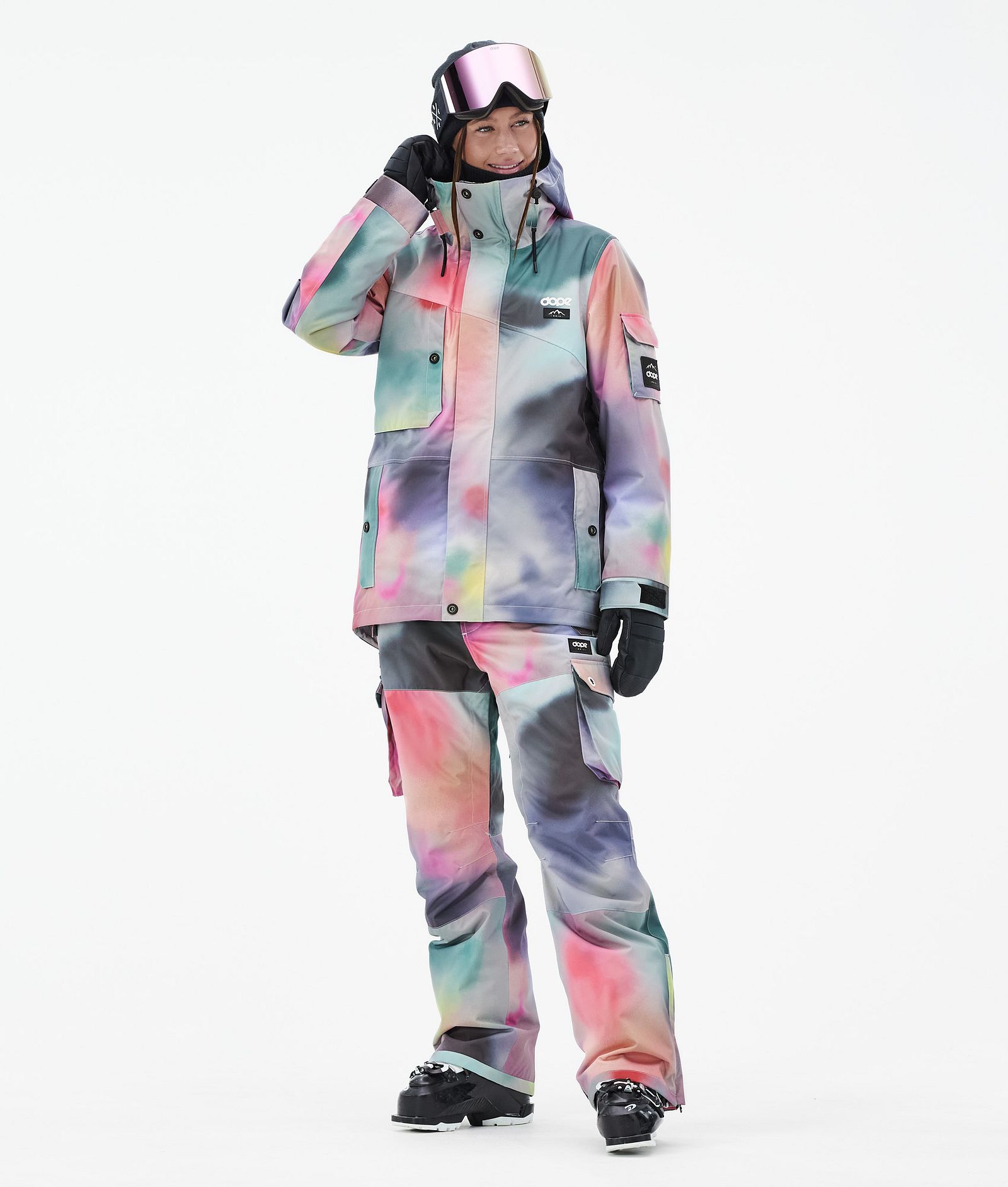 Dope Iconic W Pantalon de Ski Femme Aurora, Image 2 sur 7