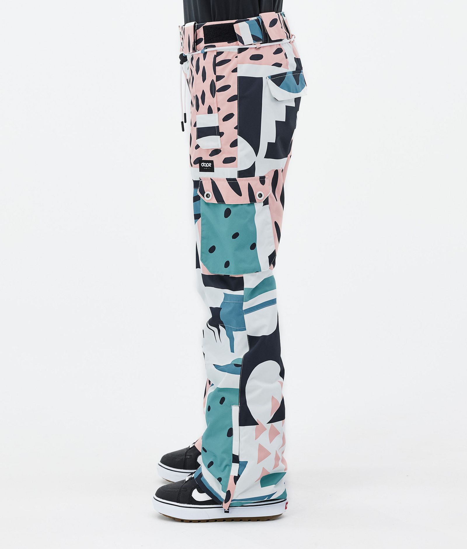 Dope Iconic W Pantaloni Snowboard Donna Melon, Immagine 3 di 7