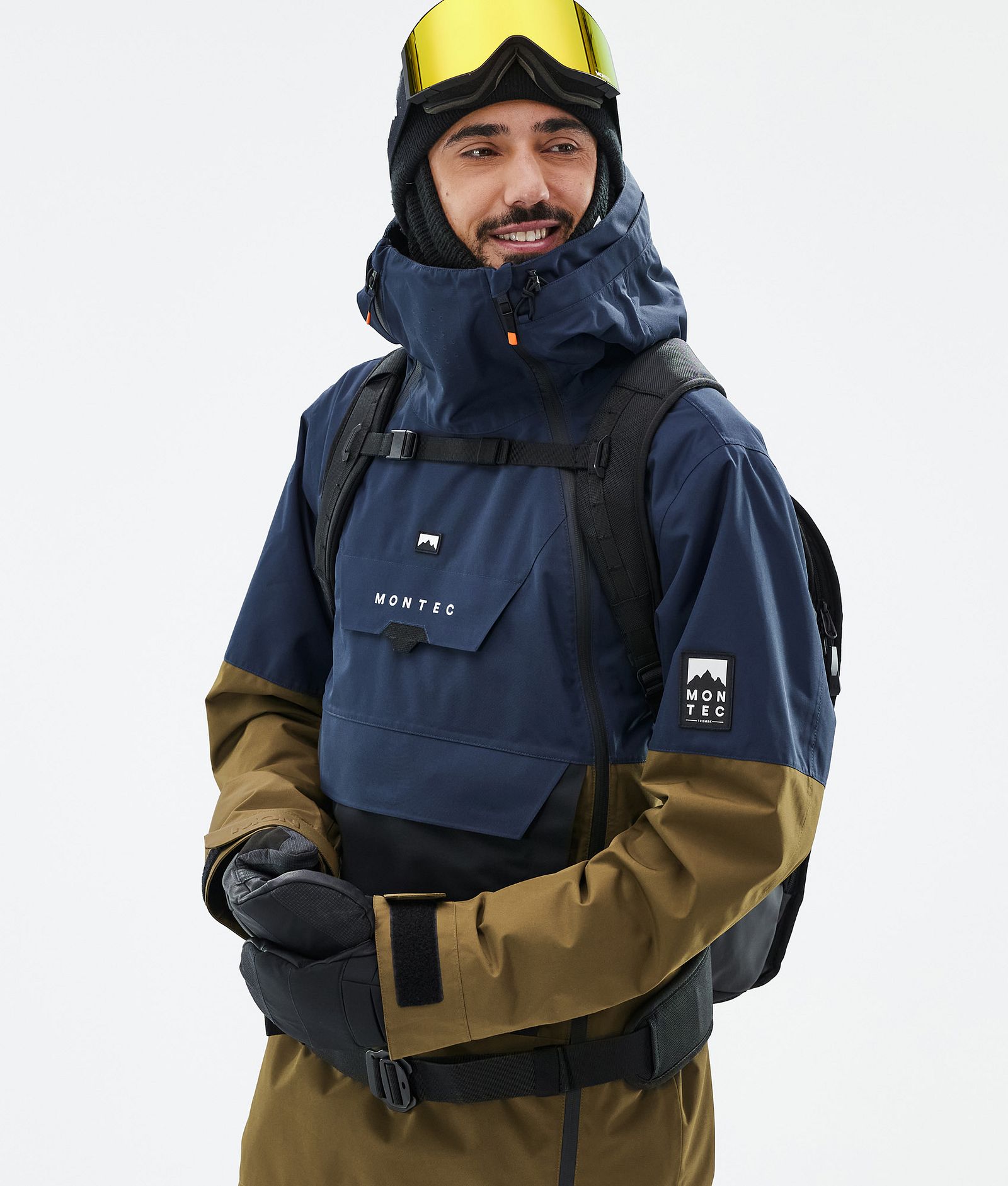 Montec Doom Veste de Ski Homme Dark Blue/Black/Fatigue, Image 2 sur 11