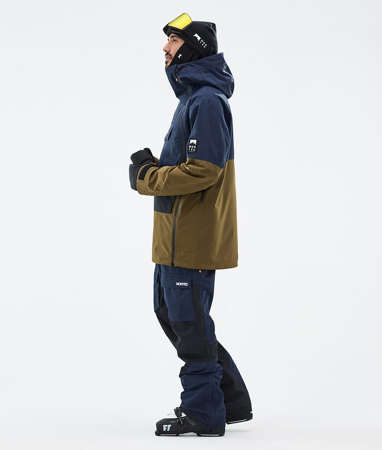 Montec Doom Ski Jacket Men Dark Blue/Black/Fatigue, Image 4 of 11