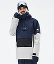 Montec Doom Kurtka Snowboardowa Mężczyźni Dark Blue/Black/Light Grey