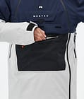 Montec Doom Veste Snowboard Homme Dark Blue/Black/Light Grey, Image 9 sur 11