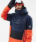 Montec Doom Snowboard Jacket Men Dark Blue/Black/Orange, Image 2 of 11