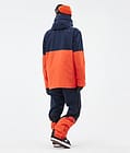 Montec Doom Snowboard Jacket Men Dark Blue/Black/Orange, Image 5 of 11