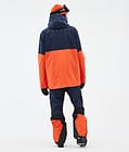 Montec Doom Skijakke Herre Dark Blue/Black/Orange, Billede 5 af 11