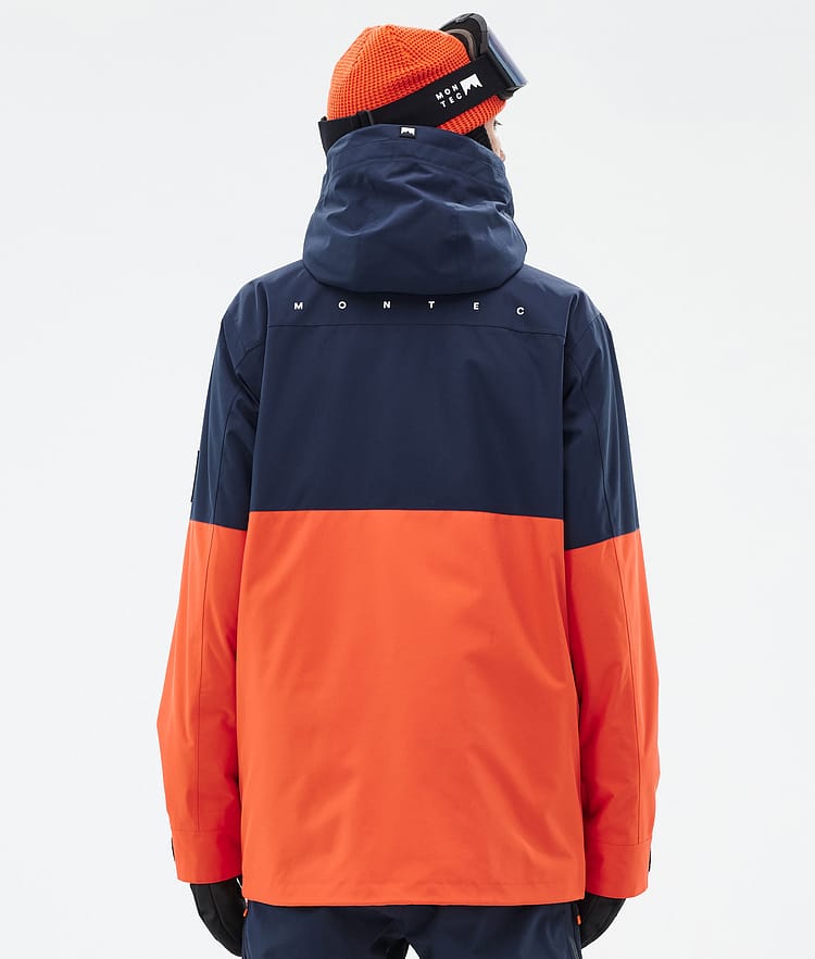 Montec Doom Ski jas Heren Dark Blue/Black/Orange, Afbeelding 7 van 11