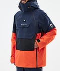 Montec Doom Skijakke Herre Dark Blue/Black/Orange, Billede 8 af 11