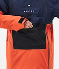 Montec Doom Skijakke Herre Dark Blue/Black/Orange, Billede 9 af 11