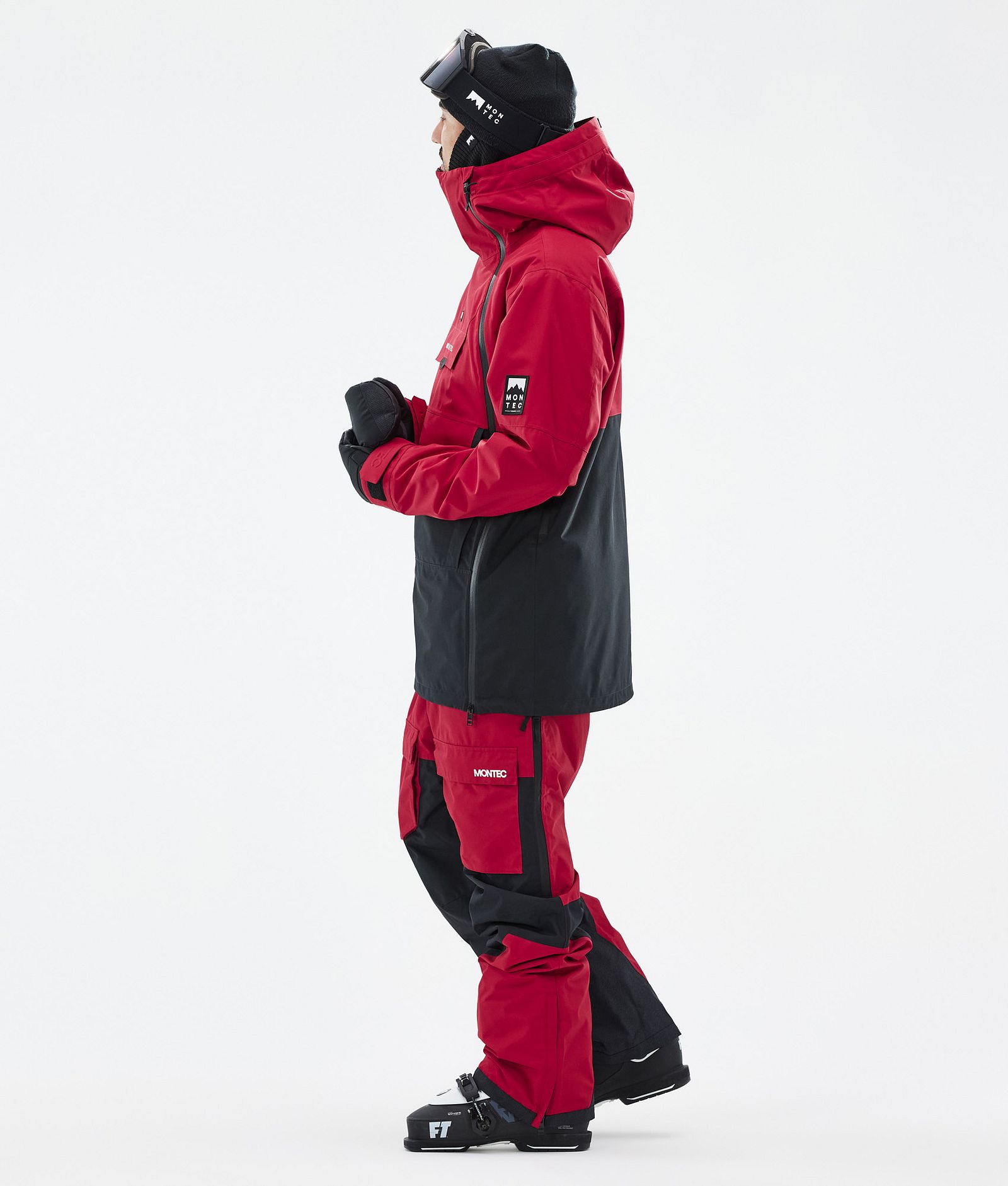 Montec Doom Ski Jacket Men Deep Red/Black, Image 4 of 11